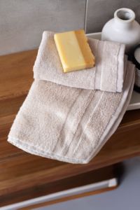 MS Home Hot Sale 100% Cotton Luxury Face Washcloth & <b>Bath</b> <b>Towel</b> 6-Piece <b>Set</b> Quick-Dry Sustainable Spa <b>Towels</b> - Product Image 3