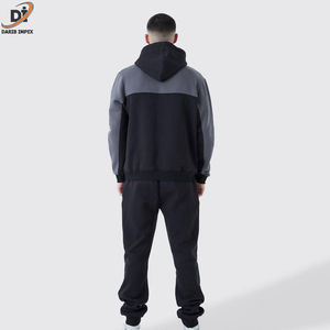 Survêtement à capuche respirant coupe ajustée pour hommes, imprimé de grande taille avec logo, ensemble d'hiver pour adultes à des prix abordables - Product Image 4