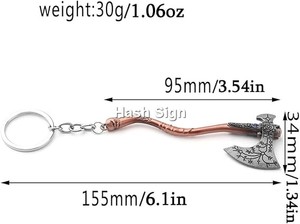 พวงกุญแจโลหะสำหรับผู้หญิงผู้ชายแฟนๆพวงกุญแจรถเครื่องประดับ - Product Image 2