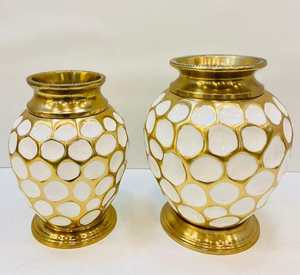 Antiguo blanco de alta calidad MESA DE BODA centro de mesa soporte de flores de Metal soporte de flores Mesa Metal boda piso florero - Product Image 5