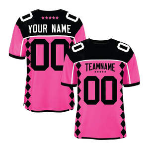 Vente en gros de vêtements de football personnalisés de haute qualité pour hommes/jeunes Maillot de football américain Maillot de rugby sublimé personnalisé - Product Image 5