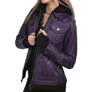 Chaquetas de Cuero Genuino para Mujer, Manga Larga, Último Estilo, en Nurak en 2026 - Product Image 3