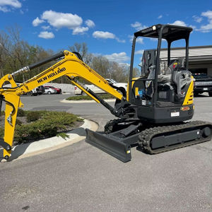 2023 nueva Mini excavadora sobre orugas E30C con excelente bomba de motor de máquina de fuerza caja de cambios garantía de 1 año para trabajos de construcción - Product Image 1