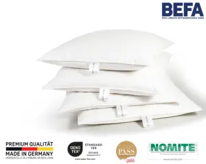럭셔리 베스트 셀러 화이트 다운 베개 30% 아래로 40x80cm 수면 독일에서 만든