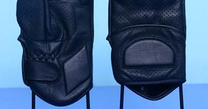 Guantes de carreras de motocross, guantes personalizados perforados para motocicleta, protección para motocicleta, guantes de cuero para montar, guantes deportivos de cuero - Product Image 5