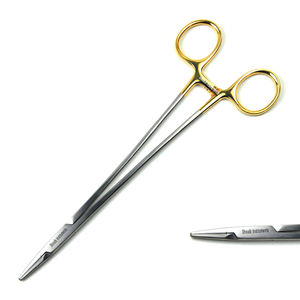 Crile Murray 6 \ "Manuel Vétérinaire Orthopédique Instrument Or Poignée En Acier Inoxydable Suture Porte-Aiguille Droit Chirurgical - Product Image 2