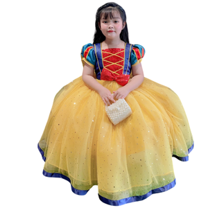 OEM ODM alta calidad bebé niñas Blancanieves vestido de princesa de gran tamaño diseño de dibujos animados para fiestas de otoño hecho Vietnam Nhung Nguyen - Product Image 2