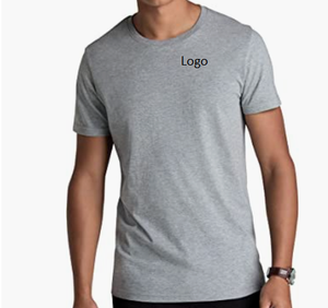 Camiseta de algodón personalizada, hecha con fibra reciclada de bajo impacto, económica y cómoda, hecha en China - Product Image 1