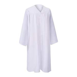 Camisa de Sacerdote de Manga Larga con Cuello Romano, Transpirable, Roja, para Sacerdote de Iglesia - Product Image 4