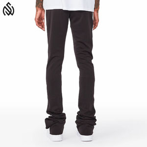 Pantalones de chándal de nuevo diseño, pantalones acampanados informales para hombre, precio al por mayor, pantalones acampanados para hombre OEM con todas las tallas disponibles - Product Image 6