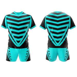 Venta caliente camiseta de rugby personalizada/uniforme de Jersey corto al por mayor nuevos conjuntos de impresión por sublimación estilo popular - Product Image 5