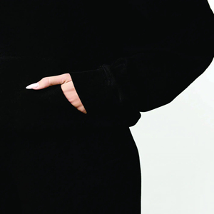 100% Cotton Breathable Anti-Pilling Women Zipper-Up Turtleneck Short Hoodie-Top Trending - Product Image 6