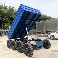 Livraison Gratuite – Mini-Dumper Électrique 1 Tonne Télécommandé Auto-chargeur, Chariot à Roues pour Agriculture et Exploitation Agricole