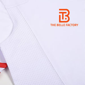 Maillot de football unisexe col en V 100% polyester, léger, respirant et confortable, uniforme de sport pour vêtements de football américain - Product Image 5