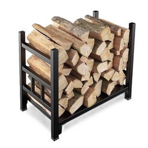 Porte-bûche en métal décoratif et esthétique de conception de qualité supérieure d'arrivée chaude pour le support rustique de bois de chauffage en métal de jardin de maison - Product Image 1