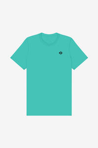 T-shirt unisexe léger 100% coton à manches courtes vert menthe, vêtement de sport décontracté pour l'été, usage quotidien et commandes en gros - Product Image 3