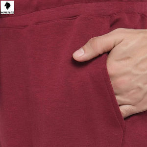 กางเกงวอร์มผู้ชายแบบมีซิปและซิปชุด2ชิ้นแบบลำลองทำจากผ้าขนสัตว์ไนลอนกันลมแบบยืดหยุ่น - Product Image 6