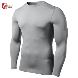 เสื้อรัดกล้ามแขนยาวคุณภาพสูงสำหรับศิลปะการต่อสู้แบบ MMA ระบายอากาศได้ดี ผลิตจากผ้าสแปนเด็กซ์/โพลีเอสเตอร์ ออกแบบโดยคุณเอง! - Product Image 3