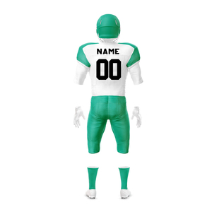 Uniformes de football américain entièrement personnalisés, grande taille, manches courtes, design imprimé par sublimation, uniforme de football américain - Product Image 3