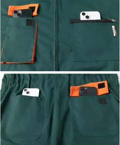 Combinaisons pour hommes Combinaison de travail de mécanicien Multi-poches Combinaisons à manches longues Vêtements de travail Combinaison - Product Image 4