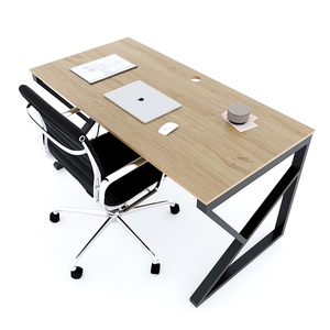 Kconcept HBKC031 140x70cm Plywood <b>Computer</b> <b>Desk</b> with Iron Legs - Product Image 2