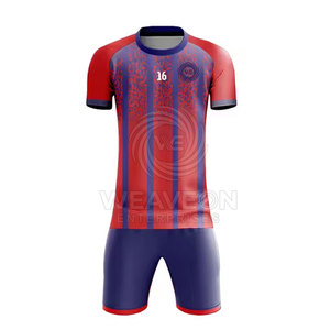 Uniformes de Fútbol Personalizados de Alta Calidad para Hombre, Manga Corta, Secado Rápido, Venta al Por Mayor, Talla Adulto, Todas las Temporadas, 100% Poliéster Transpirable - Product Image 1