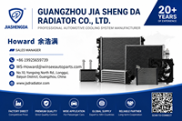 JD 21299 Autres pièces automobiles Radiateurs pour HONDA ACURA RDX 2.0L 2019-2022 MT Radiateur 190105YFA01 Radiateurs de voiture en aluminium