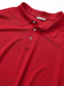 Golf rayé à manches courtes pour hommes de haute qualité pour Polo Tshirt 100% Polyester Jersey Fabriqué par la société - Product Image 4
