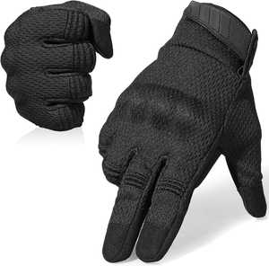 Gants d'équitation de moto avec tissu respirant antidérapant et ajustement sûr du poignet conçus et commandes OEM - Product Image 6