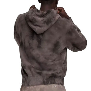 เสื้อฮู้ดผ้าคอตตอนผสมกรดแห้งเร็วแบบเรียบง่ายทนทานสูง - Product Image 4