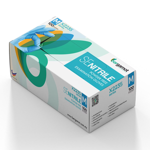 Guantes de nitrilo desechables de alta calidad sin polvo Mejor precio Suministro de atención médica - Product Image 2