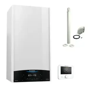 Caldera de Condensación Ariston Genus ONE+ Net Wifi de 30 kW, Sistema HVAC Doméstico con Gas Natural o GLP - Product Image 2