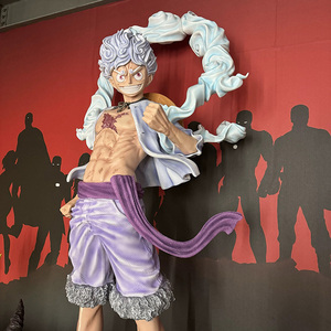 Tượng <span class=keywords><strong>Luffy</strong></span> Gear 5 <span class=keywords><strong>One</strong></span> <span class=keywords><strong>Piece</strong></span> thiết kế mới 2025, kích thước như thật, chất liệu nhựa resin, dành cho sưu tầm - Product Image 4