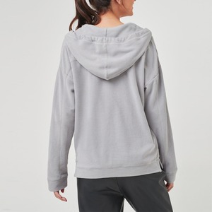 Sudaderas con capucha personalizadas de alta calidad con hombros caídos para mujer, sudaderas con capucha informales de moda para mujer y sudadera, sudaderas con capucha de algodón para mujer 2026 - Product Image 3