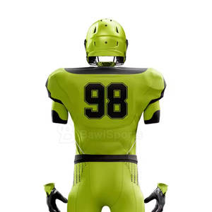 Venta caliente de diseño personalizado uniforme de fútbol americano ligero conjuntos de manga corta a un precio - Product Image 6