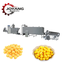 Ligne de production d'extrusion de snacks soufflés et croustillants à base de millet, de céréales, de riz et de maïs, grande capacité, à vendre