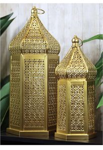 Decorative Iron Decorative <b>Lantern</b> With <b>Candle</b> Holder For Indoor <b>Outdoor</b> Home Garden Wedding And Event Decoration - Product Image 4