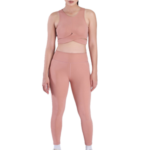 2pcs Seamless High Stretch 2024 Best Design Professional Customized Printing Women Yoga Set - Product Image 1