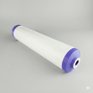 Cartucho Recargable Vacío Compatible Big Blue Jumbo de 4.5\" x 20\" para Carcasa de Filtro BB de 20\", Acondicionador de Carbón Activado para el Hogar - Product Image 1