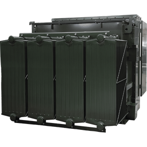 Transformador Trifásico Sumergido en Aceite, Montado en Plataforma, 50/60Hz, Fabricado en Corea, OEM ODM Kumkang 1500kVA/24940D/208Y/120V Pos. LBOR - Product Image 1