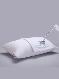 Fournisseur OEM ODM du Pakistan, housses de coussin respirantes à séchage rapide pour hôpitaux, logo personnalisé, options en coton doux réutilisables - Product Image 3