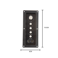 Amplificateur T2 Préamplificateur Planche de contrôle du volume et du tonalité HIFI 2.1 Contrôle du volume des aigus et des basses EQ Pré-ampli