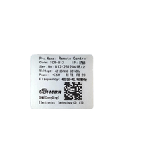 Control Remoto Industrial de Alta Resistencia OHM TCT-B16 con 16 Botones para Grúas Pórtico Complejas y Elevadores Metalúrgicos