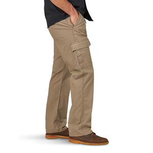 Pantalones Cargo holgados de talla grande para hombre, precio al por mayor, pantalones de chándal de diseño personalizado, pantalones Cargo multibolsillo de Color sólido para hombre - Product Image 2