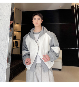 Sudadera con Capucha para Hombre, Estampada en Serigrafía, Colores Personalizados Minimalistas, Corte Regular, Sudadera de Invierno de Algodón Orgánico - Product Image 2