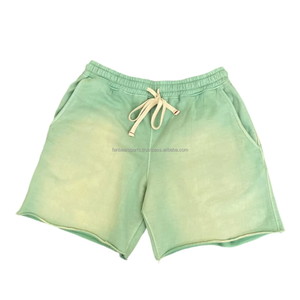 Latest Design Acid Wash Shorts Made In Pakistan Street Style Wholesale Custom Acid Wash Shorts Custom Logo Reasonable Price - Product Image 1