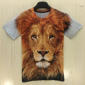 Dernier T-shirt de haute qualité pour hommes Sublimation 100% coton T-shirt coupe ample Logo personnalisé T-shirt graphique imprimé pour hommes - Product Image 4