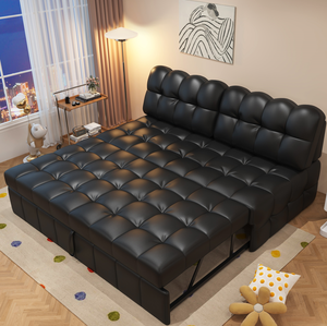 Modern Fabric <b>Sofa</b> Bed Modular L-Shaped <b>Sleeper</b> <b>Sofa</b> for Villa and Apartment Living - Product Image 5