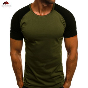 Camisetas de Hombre a la Venta, Talla Personalizada, Nueva Moda Casual, Transpirable, Resistente, Estilo Ringer, Hechas de Poliéster/Algodón, Lona de Alta Calidad - Product Image 6
