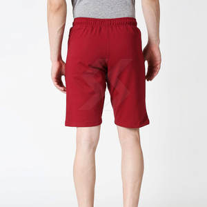 Short en éponge française léger en coton Offre Spéciale respirant meilleure vente short en éponge française pour hommes - Product Image 4